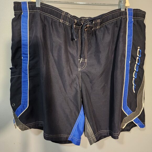 SPEEDO TRUNK SWIM SHORTS VTG 90s Y2K MEN ADULT Size 2XL - Picture 2 of 11